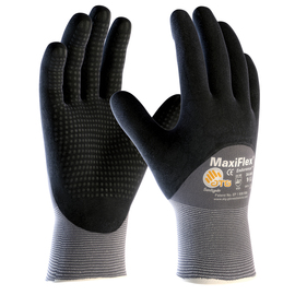 Protective Industrial Products Medium MaxiFlex® Endurance by ATG® Nitrile Palm And Finger And Knuckles Coated Work Gloves With Nylon/Lycra® Liner And Continuous Knit Wrist