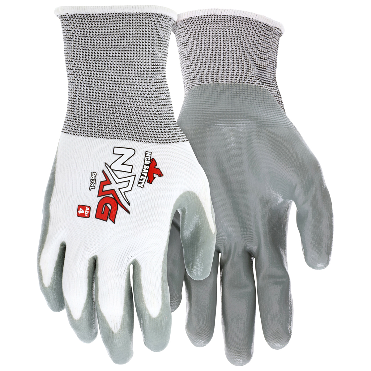 Economy PU Coated Work Gloves, Black, X-Large, Dozen