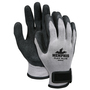Memphis Glove Large FlexTuff® 10 Gauge Latex Palm And Fingertips Dipped Coated Work Gloves With Cotton/Polyester Liner And Hook And Loop Cuff