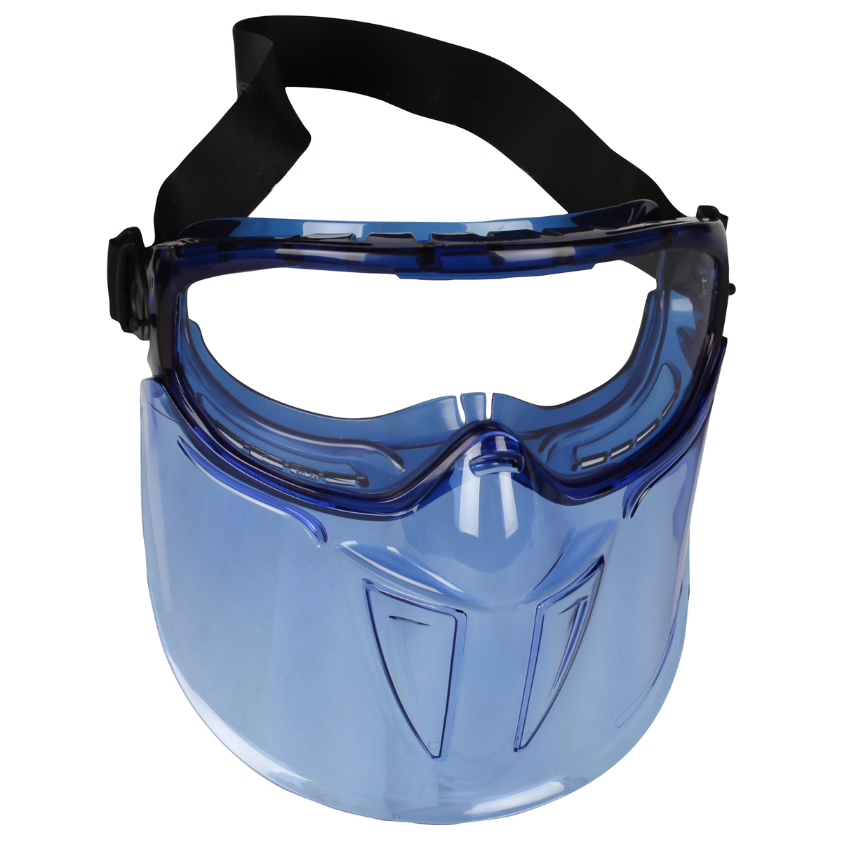 Airgas - K4518629 - Kimberly-Clark Monogoggle™ Anti-Fog Blue Splash Goggles Frame Shield And Lens XTR With Professional Clear KleenGuard™