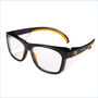 Kimberly-Clark Professional KleenGuard™ Maverick™ Black And Orange Safety Glasses With Clear Anti-Glare Lens