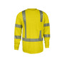 National Safety Apparel X-Large Hi-Viz Yellow DRIFIRE® Modacrylic Blend T-Shirt