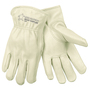 MCR Safety Small White Cowhide Unlined Drivers Gloves