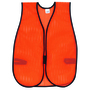 MCR Safety® Hi-Viz Orange Mesh Polyester Safety Vest