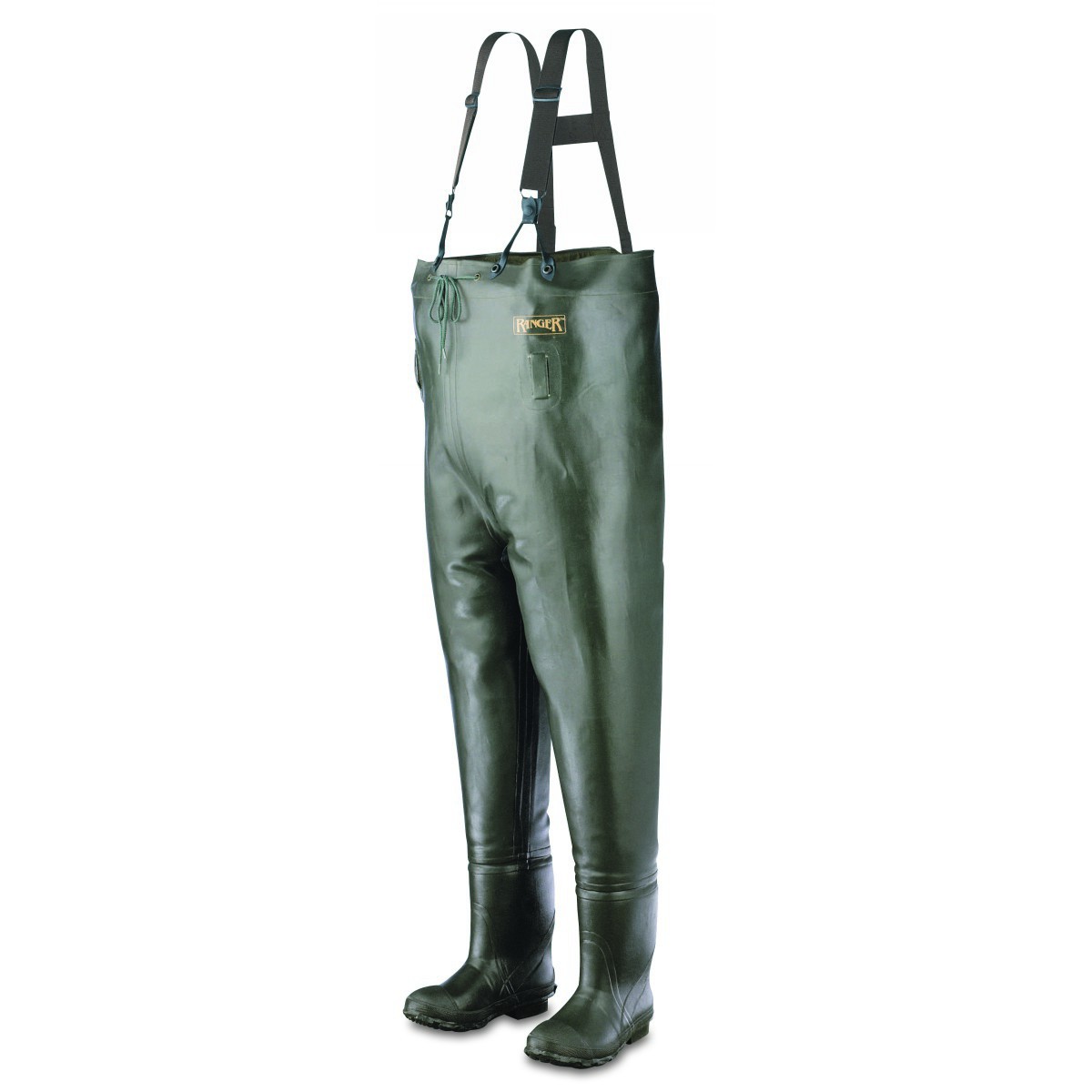 Airgas - RBRA2070M140 - Ranger® Size 14 Bluecat™ Green Rubber Chest Waders