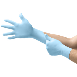 Ansell Large Blue Microflex® XCEED™ 4.3 mil Nitrile Disposable Gloves (250 Gloves Per Box)