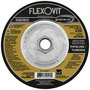 Flexovit® 4 1/2" X 1/8" X 5/8" - 11 SPECIALIST® PIPELINE 30 Grit Aluminum Oxide Grain Reinforced Type 27 Spin-On Depressed Center Combination Wheel