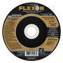 Flexovit® 4 1/2" X 1/4" X 7/8" FLEXON® 24 Grit Zirconia Alumina Grain Reinforced Type 27 Depressed Center Grinding Wheel