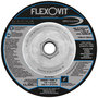 FlexOVit® 4 1/2" X 1/4" X 5/8" - 11" SPECIALIST® STAINLESS STEEL 30 Grit Aluminum Oxide Grain Type 27 Spin-On Depressed Center Grinding Wheel