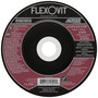 Flexovit® 4 1/2" X 1/4" X 7/8" HIGH PERFORMANCE™ 30 Grit Aluminum Oxide Grain Reinforced Type 27 Depressed Center Grinding Wheel