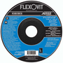 Flexovit® 5" X 1/8" X 7/8" HIGH PERFORMANCE™ 24 - 30 Grit Aluminum Oxide Grain Reinforced Type 27 Depressed Center Cut Off Wheel