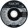 Flexovit® 5" X 1/8" X 7/8" SPECIALIST® STAINLESS STEEL 30 Grit Aluminum Oxide Grain Reinforced Type 27 Depressed Center Cut Off Wheel