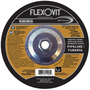 FlexOVit® 6" X 1/8" X 5/8" - 11 SPECIALIST® PIPELINE 30 Grit Aluminum Oxide Grain Type 27 Spin-On Depressed Center Grinding Wheel
