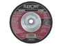 Flexovit® 6" X 1/4" X 5/8" - 11 HIGH PERFORMANCE™ 30 Grit Aluminum Oxide Grain Reinforced Type 27 Spin-On Depressed Center Grinding Wheel