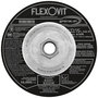 Flexovit® 6" X 1/4" X 5/8" - 11 SPECIALIST® STAINLESS STEEL 30 Grit Aluminum Oxide Grain Reinforced Type 27 Spin-On Depressed Center Grinding Wheel