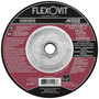 Flexovit® 7" X 1/8" X 5/8" - 11 HIGH PERFORMANCE™ 30 Grit Aluminum Oxide Grain Reinforced Type 27 Spin-On Depressed Center Combination Wheel