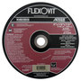 Flexovit® 9" X 1/8" X 7/8" HIGH PERFORMANCE™ 30 Grit Aluminum Oxide Grain Reinforced Type 27 Depressed Center Combination Wheel
