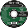 Flexovit® 9" X 1/8" X 7/8" SPECIALIST® CONCRETE 24 - 30 Grit Silicon Carbide Grain Reinforced Type 27 Depressed Center Combination Wheel
