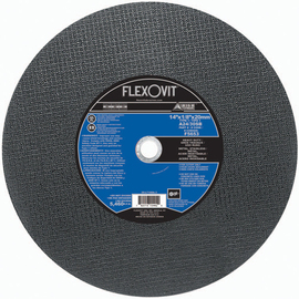 Flexovit® 14" X 1/8" X 20 mm HIGH PERFORMANCE™ 24 - 30 Grit Aluminum Oxide Grain Reinforced Type 1 Cut Off Wheel