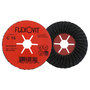 Flexovit® 4 1/2"7/8" C-FLEX™ 16 Grit Silicon Carbide Grain Fiber Back Domed Semi Flexible Masonry Disc