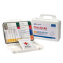 First Aid Only® White Plastic Portable/Wall Mount 25 Person First Aid Kit
