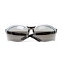 3M™ BX™ 0 Diopter Silver Safety Glasses With Gray Anti-Scratch/Anti-Fog Lens