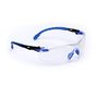 3M™ Solus™ 1000-Series Safety Glasses S1101SGAF, Black/Blue, Clear Scotchgard™ Anti-Fog Lens