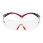 3M™ SecureFit™ Safety Glasses SF401SGAF-RED, Red/Gray, Clear Scotchgard™ Anti-Fog Lens