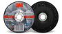 3M™ Silver Depressed Center Grinding Wheel, 87456, T27, 4 in x 1/4 in x 5/8 in