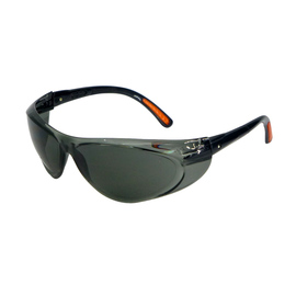 RADNOR™ Action Gray Safety Glasses With Gray Anti-Scratch Lens