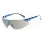 RADNOR™ Elite Blue Safety Glasses With Gray Anti-Scratch Lens