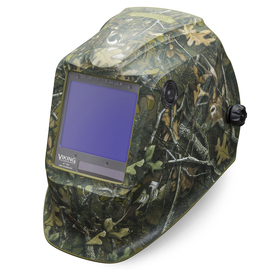 Lincoln Electric® VIKING® 3350 Camouflage Welding Helmet With Variable Shades 5 - 13 Auto Darkening Lens, 4C® Lens Technology And White Tail Camo® Graphic
