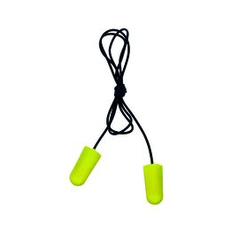 3M™ E-A-Rsoft™ Earplugs 311-4106, Metal Detectable, Corded, Poly Bag, Regular Size
