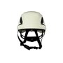 3M™ White SecureFit™ X5001V-ANSI ABS Brimless Climbing Helmet With 6 Point Ratchet Suspension