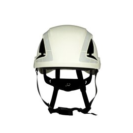 3M™ White SecureFit™ X5001X-ANSI ABS Brimless Climbing Helmet With 6 Point Ratchet Suspension