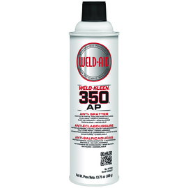 Weld-Aid 16 Ounce Aerosol Red Weld-Kleen 350® All Position Bag-on-Valve Aerosol Anti-Spatter