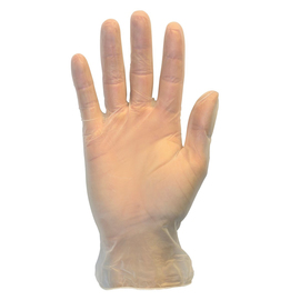 RADNOR™ Medium Clear 4.5 mil Powder-Free Vinyl Disposable Gloves (100 Gloves Per Box)
