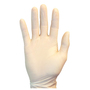 RADNOR™ Small Natural 4.5 mil Powdered Latex Disposable Gloves (100 Gloves Per Box)