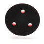 3M™ Hookit™ Clean Sanding Low Profile Disc Pad 20350, 3 in x 1/2 in x 1/4-20 External 3 Holes Red Foam