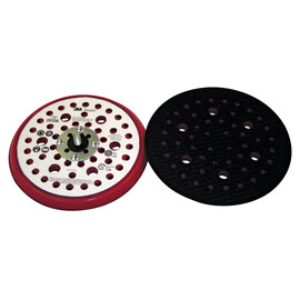 3M™ Hookit™ Clean Sanding Low Profile Disc Pad 20356, 6 in x 3/8 in x 5/16-24 External 52 Holes Red Foam