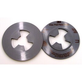3M™ Disc Pad Face Plate 13325, 4-1/2 in Medium Gray