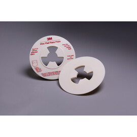 3M™ Disc Pad Face Plate 45208, 5 in Soft White