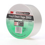 3M™ 2" X 50 yd White 3M™ 6.3 mil Vinyl Duct Tape