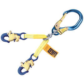 3M™ DBI-SALA® 22' Polyester/Alumium Web Positioning Lanyard With Snap Hook Harness Connector
