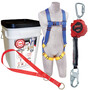 3M™ PROTECTA® Fall Protection Compliance Kit 2199819 (Includes Tie-Off Adaptor, Harness, Self-Retracting Lifeline And Bucket)