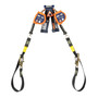 3M™ DBI-SALA® Nano-Lok™ edge Twin-Leg Tie-Back Quick Connect Self-Retracting Lifeline - Cable 3500228, Orange, 9 ft. (2.7 m)