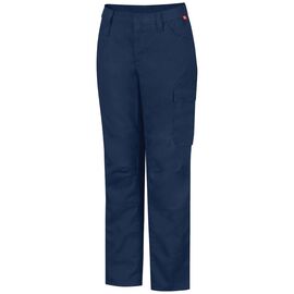 Bulwark® Women's 16 Blue Westex G2™ Fabrics By Milliken® Ripstop Twill Flame Resistant Pants With Button Front Closure