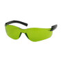 Protective Industrial Products Zenon Z13™ Black Safety Glasses With Green Uncoated Lens