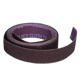 RADNOR™ 1 1/2" X 50 yd P80 Grit  Aluminum Oxide Coated Cloth Roll