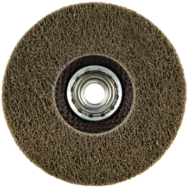 RADNOR™ 4 1/2" X 5/8 - 11" Medium Grade Aluminum Oxide Brown Depressed Center Disc